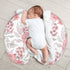Nursing Pillow Cover, Breastfeeding Pillow Cover Stretchy Removable Feeding Pillowcase for Newborn, Ultra Soft
