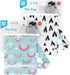 Bumkins Waterproof Wet Bag for Baby, Reusable Zip Bag for Travel, Swim Suit, Cloth Diapers, Daycare, 2-pk