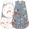 GUNTAIL Newborn Sleep Sack Baby Swaddle,3-Way Adjustable Wearable Blanket,100% Rayon Cotton Swaddling