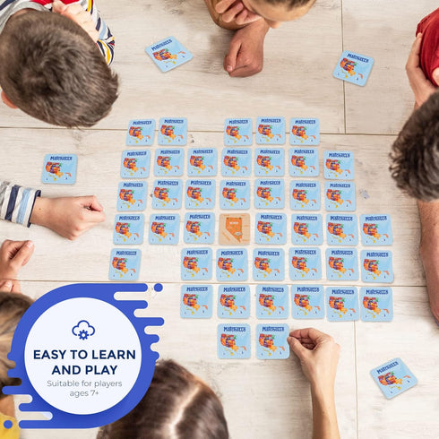 Memory Matching Game - Learn Geography for Kids – 50 States Matching Game – Educational and Fun for Ages 7 and Up