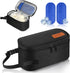 ZDJYCH Breast Milk Cooler Travel Bag with Ice Packs - Small Portable Insulated