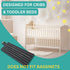 Inflatable Wedge Pillow for Colic Baby Relief Fully Adjustable Infant Sleeping Wedge to Help with Acid Reflux, GERD