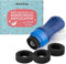 Sunscreen Applicator - Refillable Sunscreen Roller & Replacement Sponge Heads - Roller