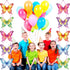 Butterfly Birthday Party Decorations, Supplies for Indoor Home, Outdoor Banner Porch Sign