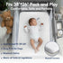 Pack (38"x26"), Pack Pro Goleem and Play Mattress Waterproof n Play Mattress Pad with Carry Bag, Firm Playard Mattress