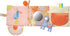 Manhattan Toy Llama Themed Soft Baby Activity Book with Squeaker, Crinkle Paper, Baby-safe Mirror