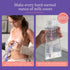 Lansinoh Breastfeeding Essentials Kit for New Moms, 77 Piece Gift Set with Nursing Pads and Breastmilk Storage Bags