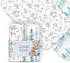 100% Organic Cotton Fitted Travel Crib Sheets, Perfectly Compatible with Guava Lotus,