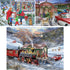 Set 300 18" 24" Bits and Pieces Value of Three Piece Jigsaw Puzzles for Adults Home for The Holidays Jigsaw Puzzles by