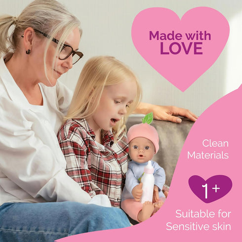 11 1+ Adora Amazon Exclusive Sweet Babies Collection, Soft and Cuddly Baby Doll Machine Washable, Birthday Gift