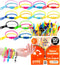 UpBrands 120 Students Incentives Friendship Zipper Bracelets 7.5, Easter Favors for Kids,