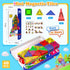 Magnetopia 40 Set 3+, Mini Magnetic Tiles with Iron Box, PCS Travel Magnetic Tiles, STEM Educational Building