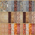 HOMICO 60 Sheets Self-Adhesive Dollhouse Wallpaper Flooring Aesthetic Stickers for Dollhouse Accessories Scrapbooking