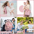 Backpack Backpack ZRSUN Diaper Bag with Portable Station & USB Port, Large Capacity Travel Baby Bag with Changing Pad