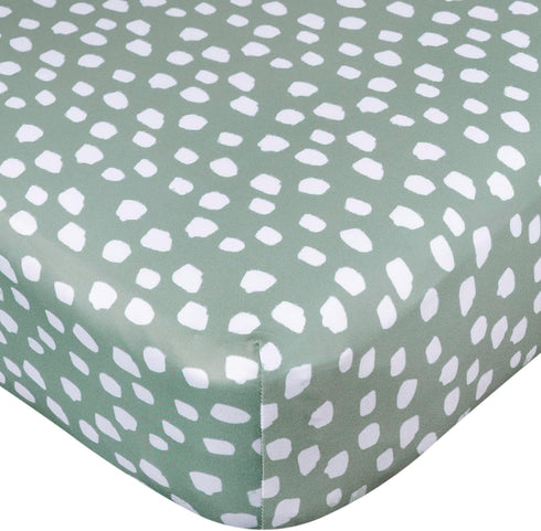2-Pack Gerber Baby Unisex Knit Crib Sheet, Dino Time, One Size
