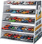 kivcmds Kivmcds 1/64 Hot Die Cast Wheel Display CaseFive-Tier Stepped car Model Display
