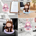 QUPIVA 17cm Car Seat for Dolls with Air Vent Clip and Desktop Stand, Have A Seat Compatible with Doll, Doll Accessories