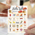 Fall Bingo Game Cards, Autumn Bingo Games for Adults, Thanksgiving Party Birthday Decor Favors