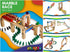 200 Set/Ball Set Calmado - pcs Marble Run Wooden Track for Kids/Girls/Boys Made of Beech Wood + Bag + Instructions