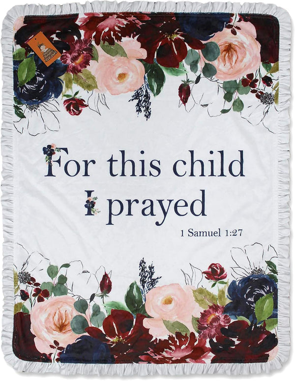 Dear Baby Gear Reversible Baby Blankets - Soft Nursery Blanket for Newborn