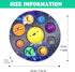 Eight Planet Cave Bubble Push Sensory Fidget Toy, Galaxy Cave Digits, Simple Sensory Anxiety Relief for Kids