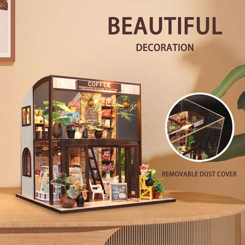DIY Miniature Dollhouse Kit - Creative Room with Furniture for Valentine's Gift