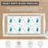 Winpema 28"x52" Blue Whale Anemons Fishes Seaweeds Waves Fitted Crib Sheet Blue Whale Baby Crib Sheet Fit Standard Crib