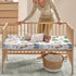 Farm Animal Baby Crib Sheets for Standard Crib, Neutral Fitted Sheet Set, 28''×52''