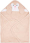 Riff Raff Friendly Bunny Hooded Towel - Premium Cotton Baby Towel with