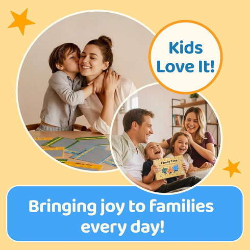 60 Family Time Scratch-Off Activity Cards with Day & Night Markers Fun Family Games for Kids & Parents Screen-Free