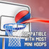 Mini Basketball Balls for Kids 7 Inch, 3 Pack - Indoor & Outdoor Mini Hoop Basketball Set for Small Hoops & Pool Parties