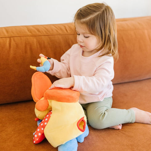 Hungry Pelican Soft Baby Educational Toy by Melissa & Doug K's Kids
