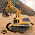 3 4 6 7 8 Construction Excavator Toy - Kids Toy Engineering Digger Truck, Remote Control Rechargable Hydraulic Car