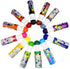 Set 24 Pack-12Colors Yuanhe Bingo Daubers Dot Markers - Mixed Colors