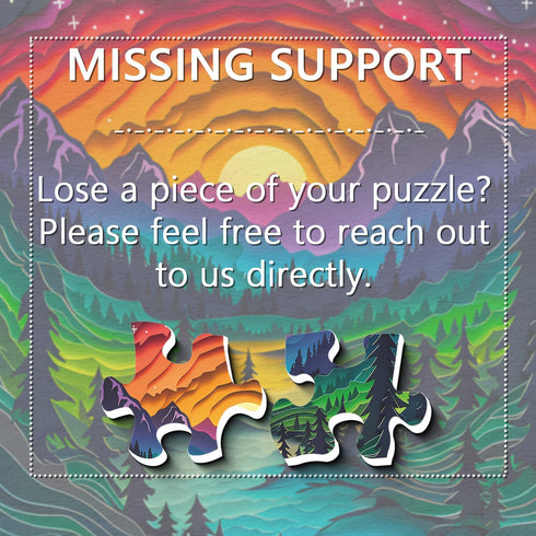 Magic Forest Puzzles for Adults 1000 Pieces Nature Round Tree Mountain River Sunset Landscape Jigsaw Puzzle