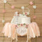 DCJHFJ Wildflower 1st High Chair Banner Birthday Party Decorations for Girl Light