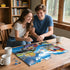 ZSYCZAO 300 300 20.5 15 Piece Puzzles for Adults, Piece Puzzles for Adults Large Piece, Village Lighthouse Dog Bird