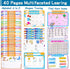 Preschool Learning Activities Workbook, Handwriting Practice Book for Kids, Birthday Gifts for Ages 3-5