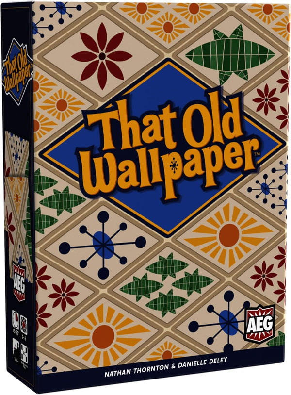 AEG That Old Wallpaper Card Game - Shapes, Colors & Patterns for Ages 10+, 2-5 Players