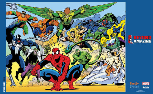Buffalo Games - Marvel - Spider-Sense - 400 Piece Jigsaw Puzzle for Families - Finished Size 21.25 x 15.00