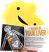 11 I Heart Guts Liver Plush - Im a Liver Not a Fighter - Educational Organ Stuffed Animals - Cancer Awareness