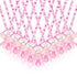 Remuuly 60 Pcs Baby Shower Pacifiers Necklace Cute Elephant Acrylic Pacifier Party