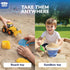 22 4-8 Summer, TOY Life Pcs Dinosaur Beach Toys for Kids Ages Collapsible Sand Toys with Construction Cars Silicone