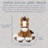 10-Inch MON AMI Truffles The Horse Stuffed Pony Toy for Boys & Girls | Soft Farm Plush Horse | Playtime Companion |
