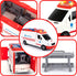 Kids Ambulance Toy Truck 1/16 Scale with Lights & Siren, Friction-Powered Rescue Toy with Removable Stretcher and Open