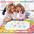 Diteryy 32 24 Inch 3 4 5 6 7 8 Water Doodle Mat x Kids Water Painting Writing Drawing Mat Toy,Mess Free Coloring Extra