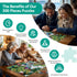 zhiseoyi 300 Summer 300 Seniors(20.5" 15") Piece Puzzles for Adults&Kids Large Piece, Spring & Elderly Jigsaw Puzzles