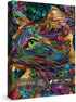 Colorful Cats Puzzles Painting Puzzle for Adults 1000 Pieces, Animal Art Jigsaw Puzzles 1000 Pieces Vibrant Colors Cat Puzzle, Fantasy Rainbow Painting Puzzle