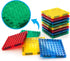 PicassoTiles Magnetic Brick Tiles STEM Building Block Set, Creative Magnetic Tiles Construction Toy Educational