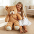 36 inch HollyHOME Big Teddy Bear Large Teddy Bear Stuffed Animal Birthday Valentines Day Plush for Kids and Girlfriend